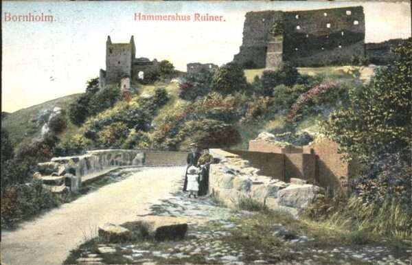 Bornholm Hammershus Ruiner