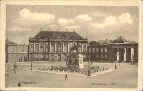 Kobenhavn Amalienborg Slot Kutsche