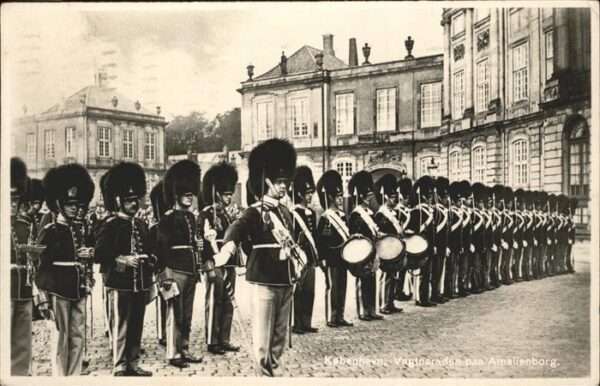 Kobenhavn Amalienborg Paraden