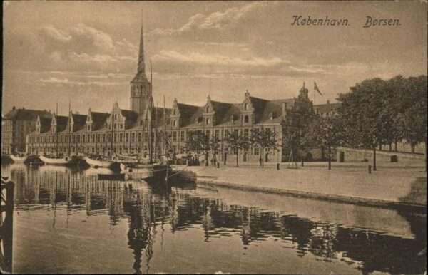 Kobenhavn Borsen Schiff