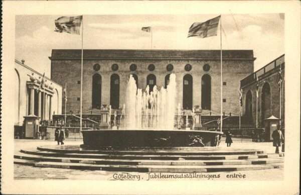 Goeteborg Jubileumsutställningens Brunnen