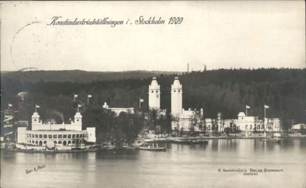 Stockholm Konstindustriutställningen Schiff