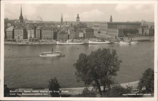 Stockholm Slottet Schiff