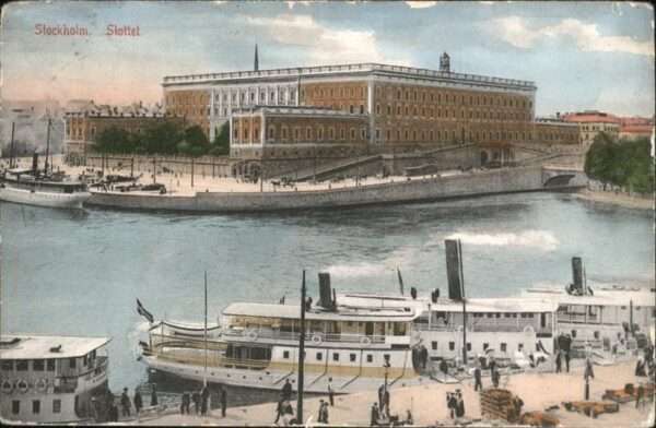 Stockholm Slottet Schiff