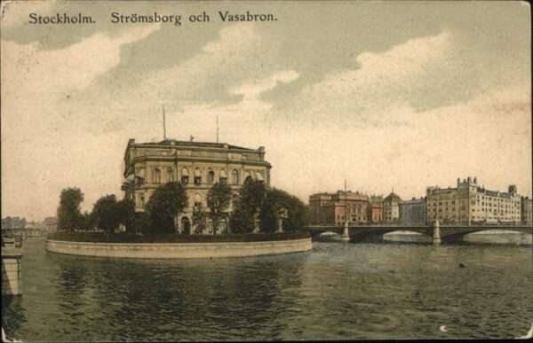 Stockholm Strömsborg Vasabron Brücke