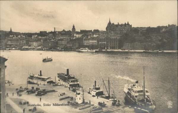 Stockholm Söder Mälarstrand Schiff