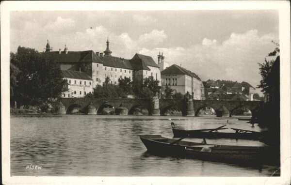 Pisek Tschechien Brücke