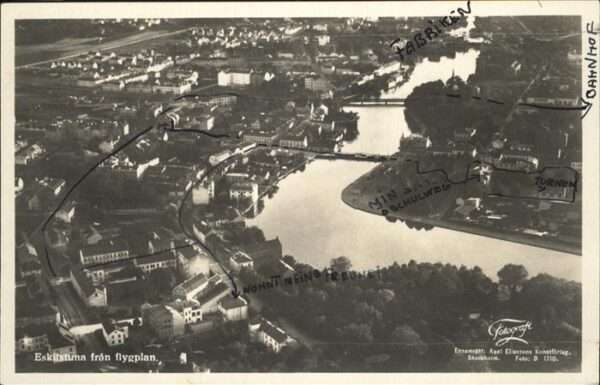 Eskilstuna Fliegeraufnahme