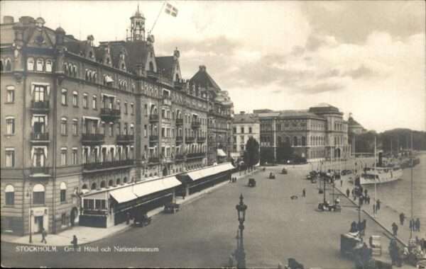 Stockholm Grand Hotel Nationalmuseum Schiff