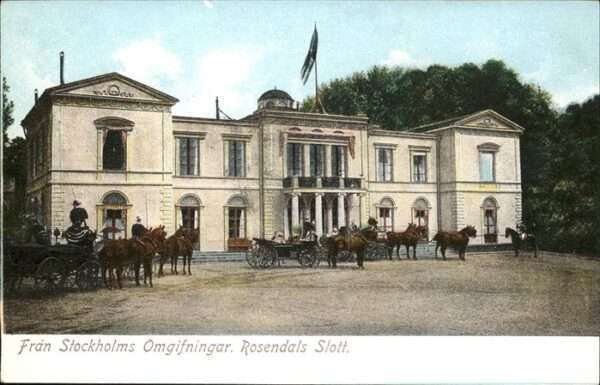 Stockholm Rosendals Slott Kutsche