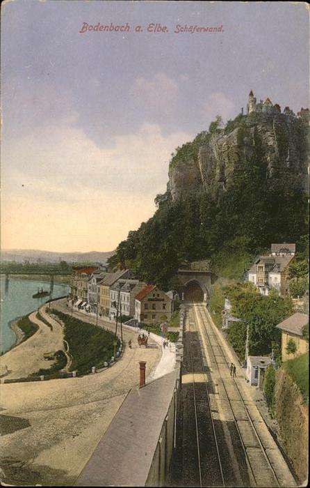 Tetschen-Bodenbach Boehmen Schäferwand