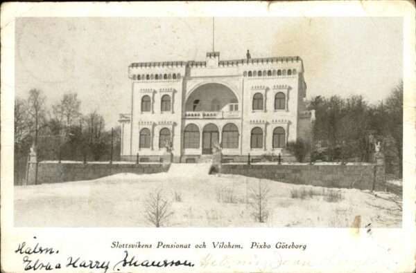 Goeteborg Slottsvikens Pensionat och Vilohem