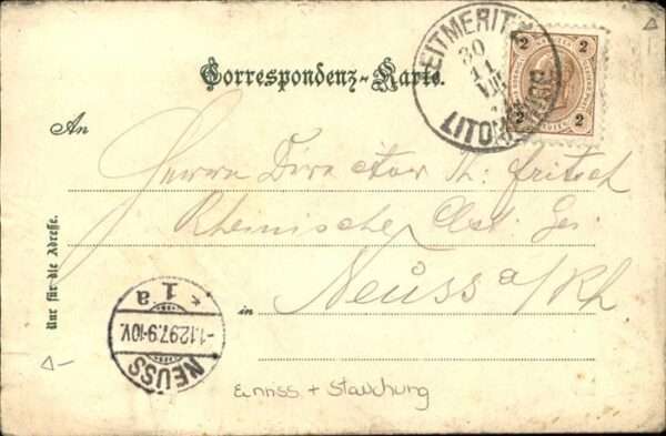 Leitmeritz Litomerice Nordboehmen – Bild 2