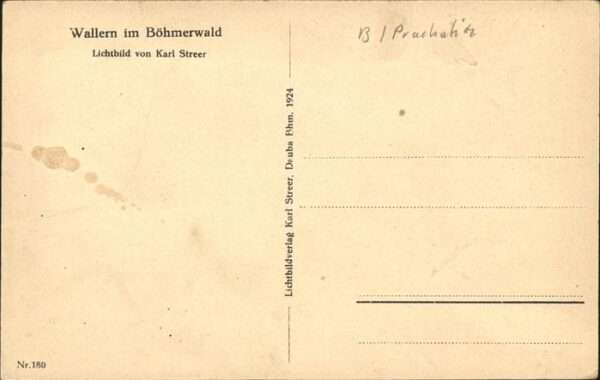 Wallern Boehmen Volary Prachatice Pracha – Bild 2