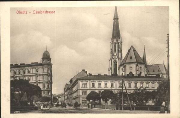 Olmuetz Olomouc Laudonstrasse Kutsche
