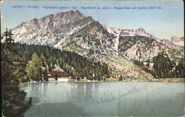 Poprad Popper-See Spitze Tatra