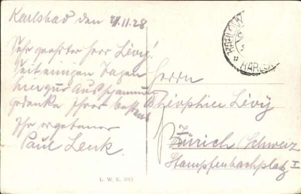 Karlsbad Eger Hirschensprung Hotel Imperial – Bild 2