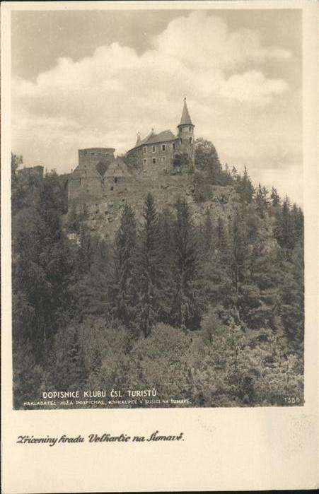 Zricenina Hradu Velhartic na Sumave