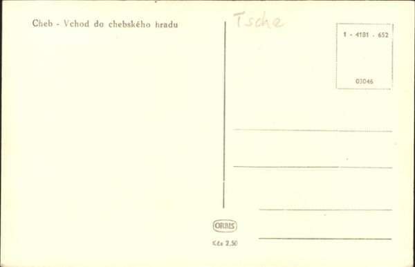 Cheb Eger Vchod do chebskeho hradu – Bild 2