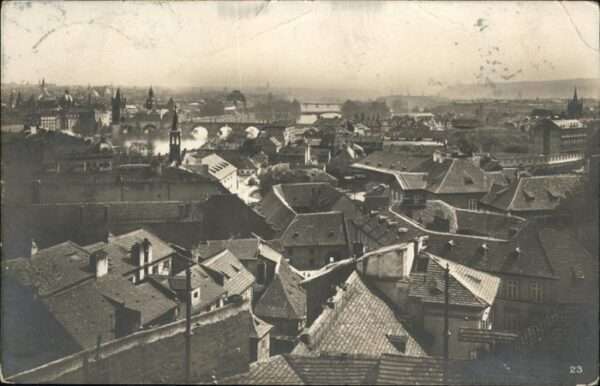 Prag Prahy Prague Teilansicht von Rudolfs-Anlagen