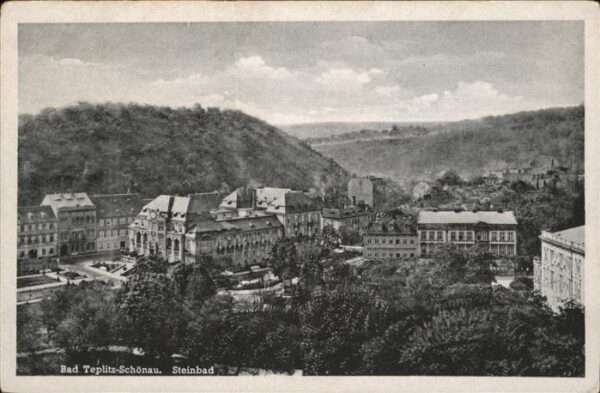 Teplitz-Schoenau Teplice Steinbad