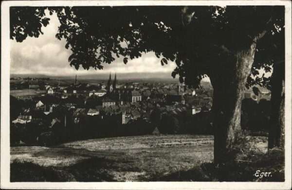 Eger Cheb Tschechien Teilansicht