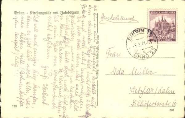 Bruenn Brno Kirchengasse Jakobsturm – Bild 2