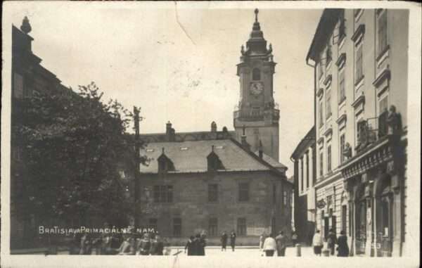 Bratislava Pressburg Pozsony Primacialne nam