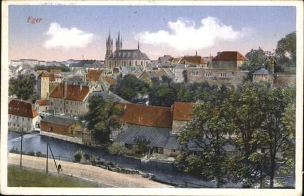 Eger Cheb Tschechien Totalansicht