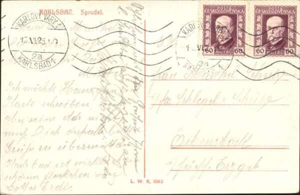 Karlsbad Eger Sprudel – Bild 2