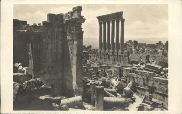 Baalbek Baalbeck Ruinen