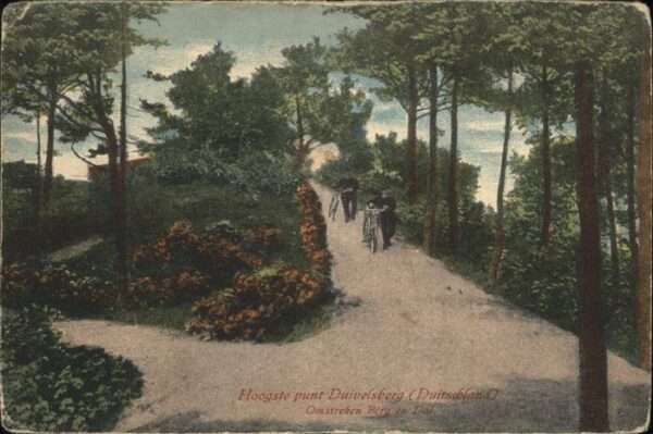 Duivelsberg Antwerpen Waldweg