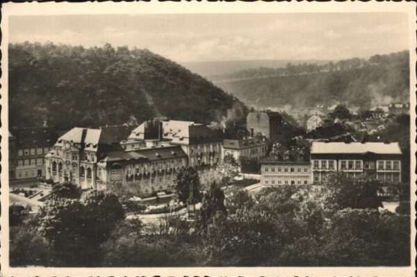 Teplitz-Schoenau Teplice Steinbad Kurhaus Rautenkranz