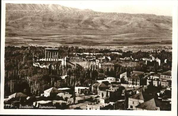 Baalbek Baalbeck Panorama