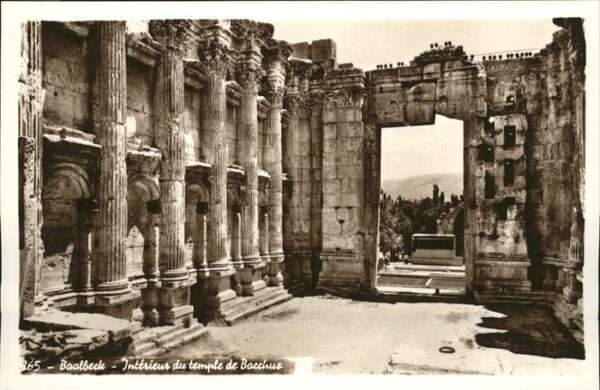 Baalbek Baalbeck Temple de Bacchus