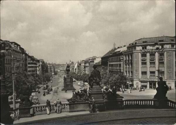 Prag Prahy Prague Wenzelsplatz