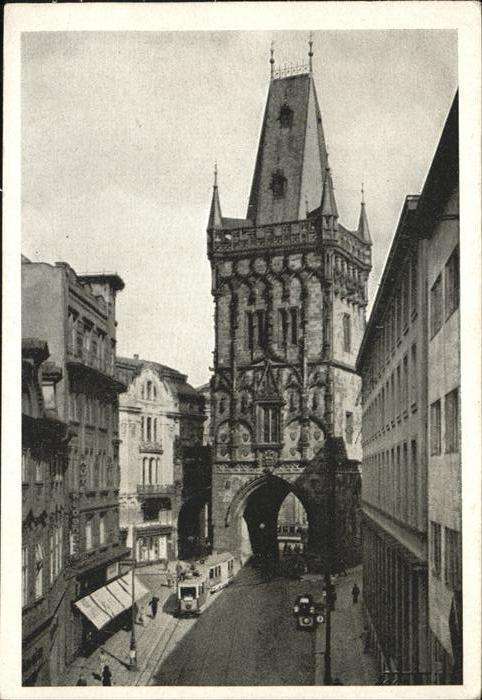 Prag Prahy Prague Pulverturm