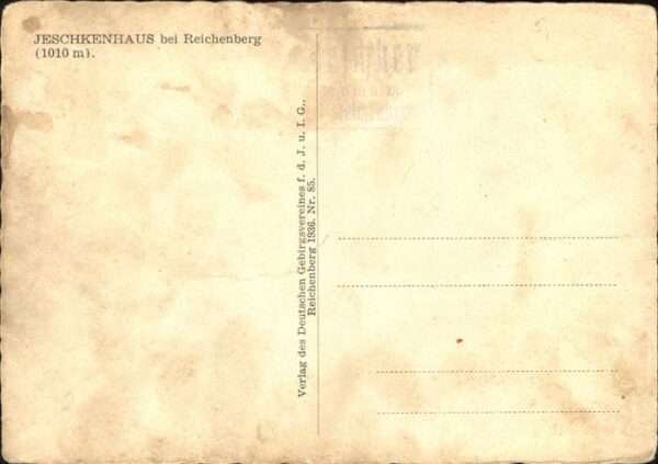Reichenberg Liberec Boehmen Jeschkenhaus – Bild 2