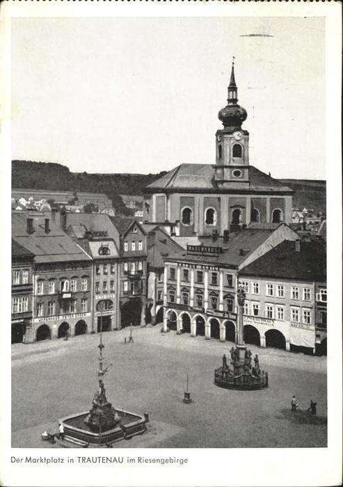 Trautenau Tschechien Marktplatz