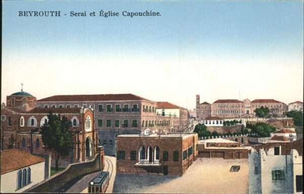 Beyrouth Serai Eglise Capouchine