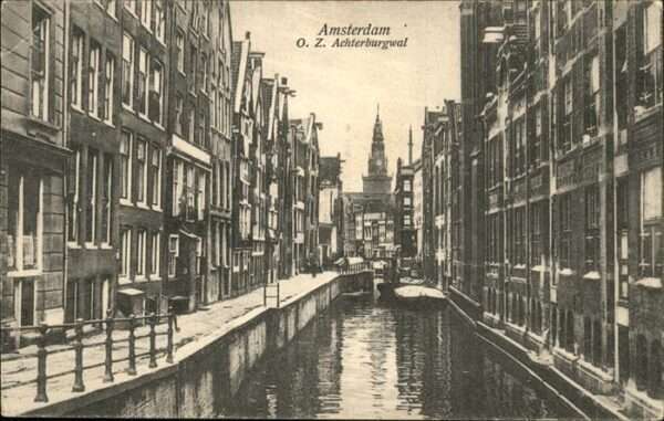 Amsterdam Niederlande Achterburgwal