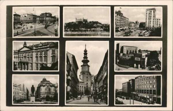 Bratislava Pressburg Pozsony Stadtansichten