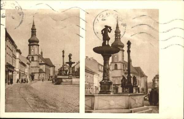 Falknov nad Ohri Kirche Brunnen