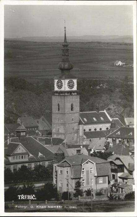 Trebic Trebitsch Teilansicht Kirche
