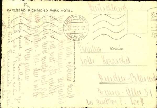 Karlsbad Eger Richmond Parkhotel – Bild 2