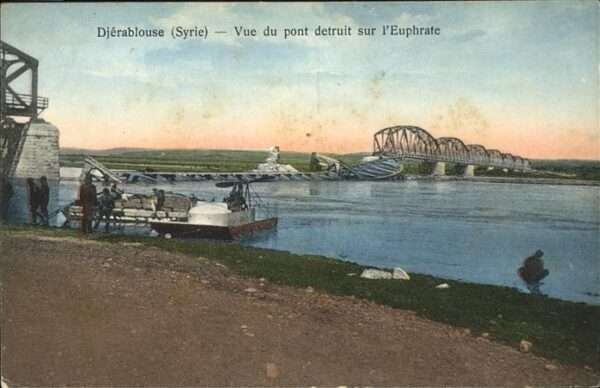 Djerablouse Pont detruit Euphrat