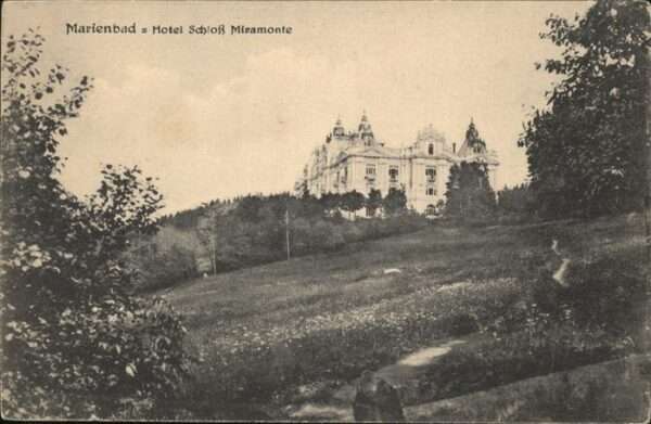 Marienbad Tschechien Boehmen Hotel Schloß Miramonte