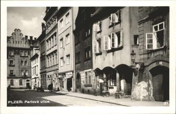 Plzen Pilsen Perlova ulice