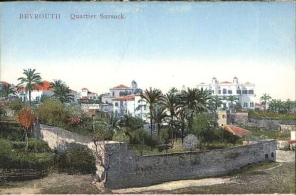 Beyrouth Quartier Sursock