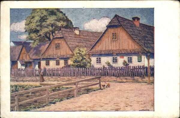 Roznov pod radhostem Dorfstrasse